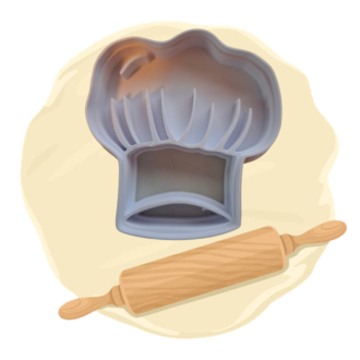 Keksausstecher "Kochmütze"