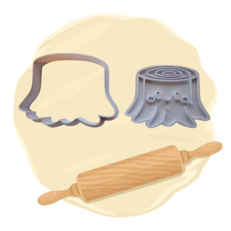 Keksausstecher "Baumstamm"