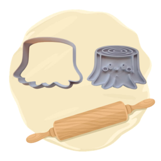 Keksausstecher "Baumstamm"