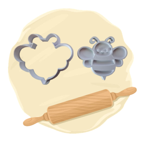 Keksausstecher "Biene"