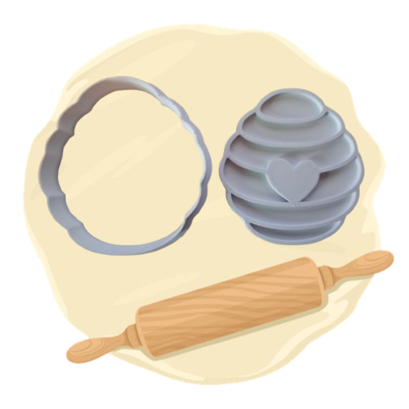 Keksausstecher "Bienenhaus"