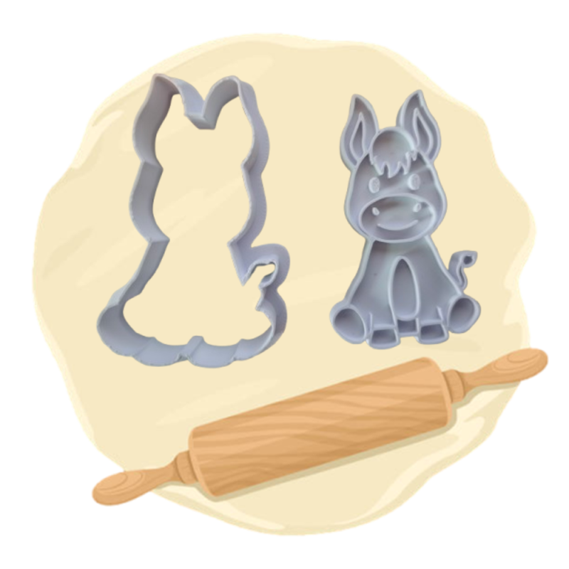 Keksausstecher "Esel"