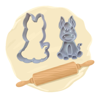Keksausstecher "Esel"