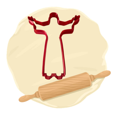 Keksausstecher Jesus