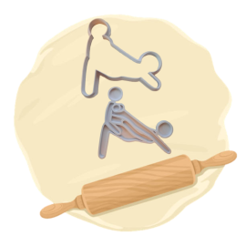 Keksausstecher "Kamasutra"