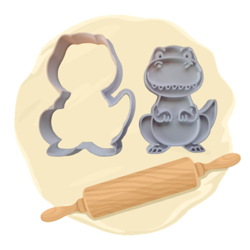 Keksausstecher "T-Rex"