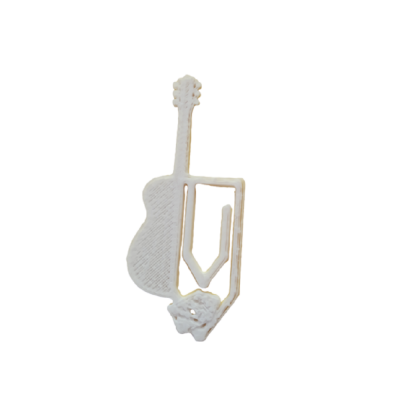 Büroklammer Gitarre
