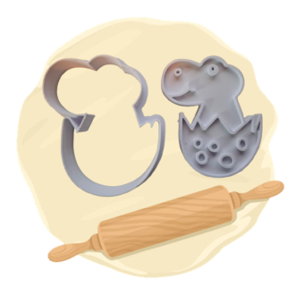 Keksausstecher "Dino im Ei"