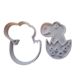 Keksausstecher "Dino im Ei"