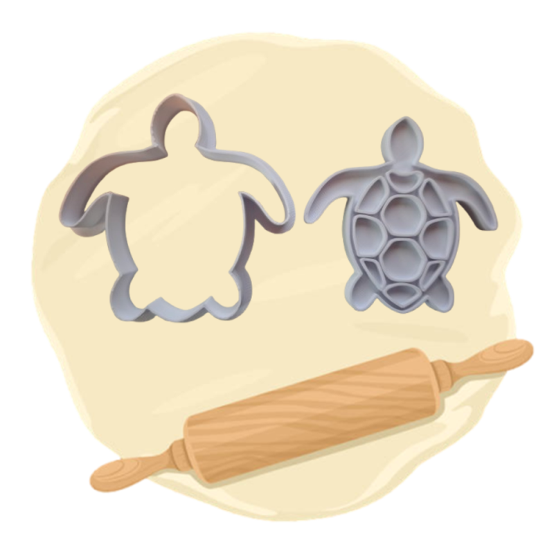 Keksausstecher "Schildkröte"