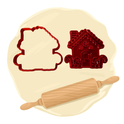 Keksausstecher Lebkuchenhaus