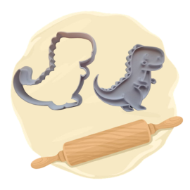 Keksausstecher "Dinosaurier"