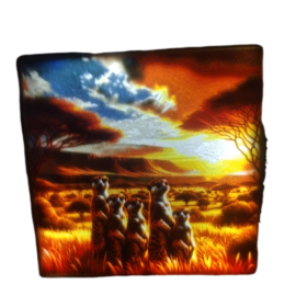 Lichtbox "Erdmännchen"