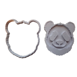 Keksausstecher "Pandakopf"