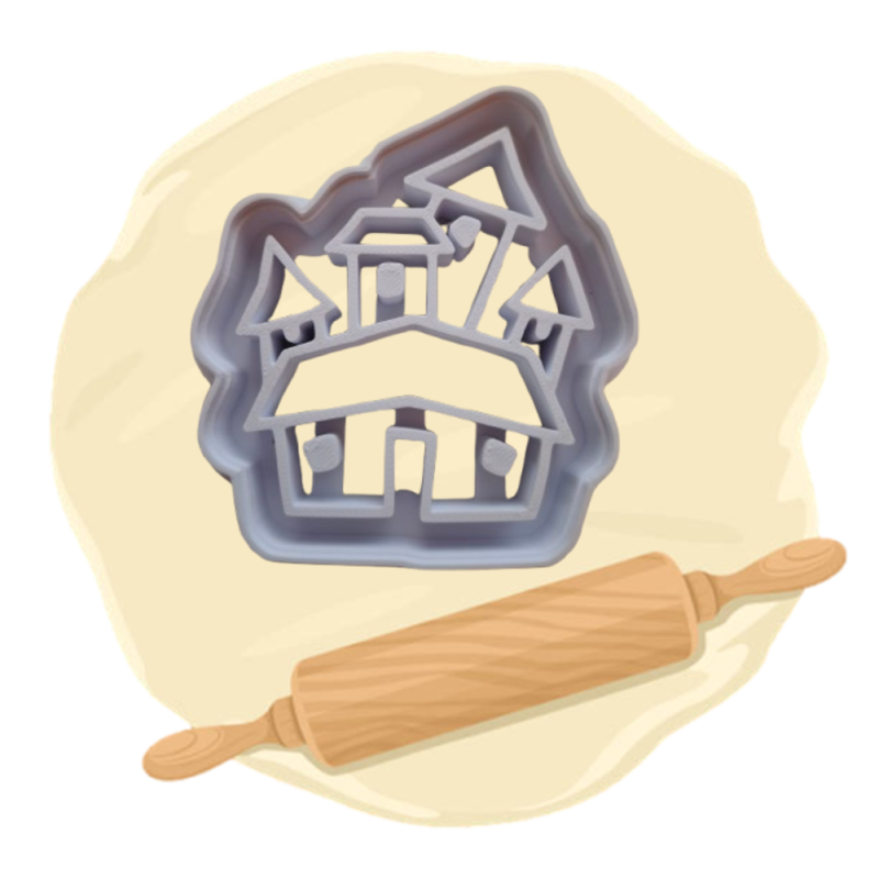 Keksausstecher "Geisterhaus"