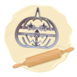 Keksausstecher "Kürbis"