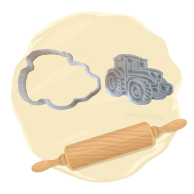Keksausstecher Traktor