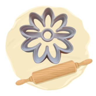Keksausstecher "Blume"