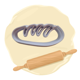 Keksausstecher "Brot"