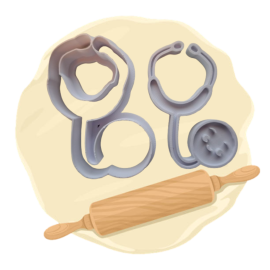 Keksausstecher "Abhörgerät"