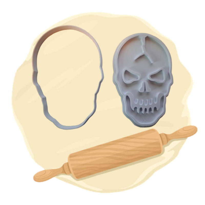 Keksausstecher "Skelett"