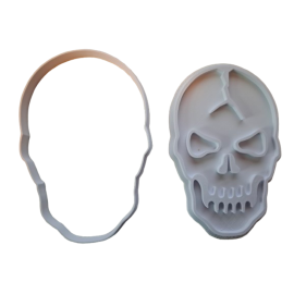 Keksausstecher "Skelett"