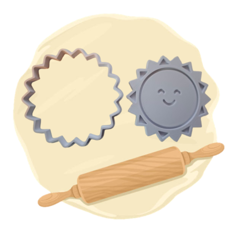 Keksausstecher "Sonne"