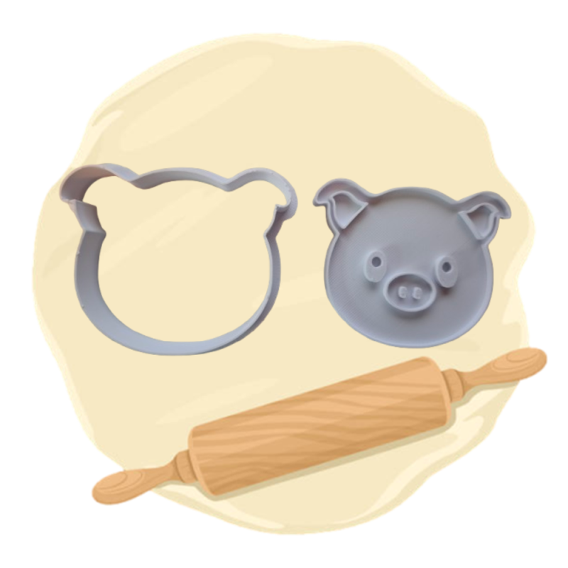 Keksausstecher "Schweinekopf"
