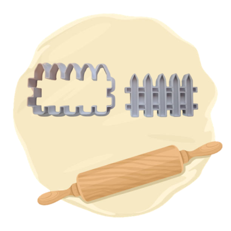 Keksausstecher "Zaun"