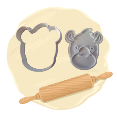 Keksausstecher "Nashorn"