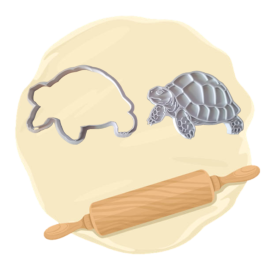 Keksausstecher "Schildkröte"