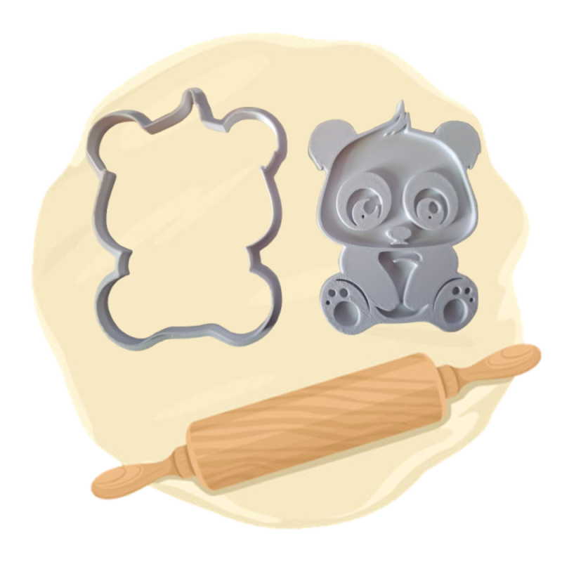 Keksausstecher "Panda"
