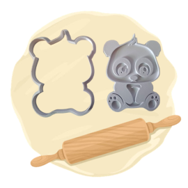 Keksausstecher "Panda"