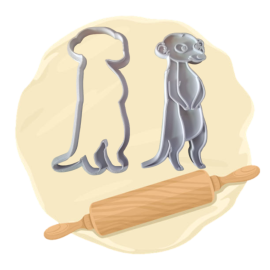 Keksausstecher "Erdmännchen"