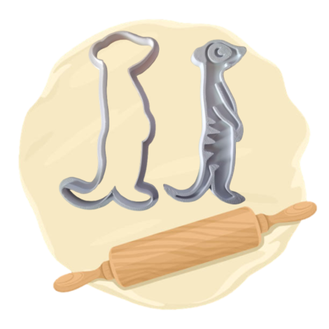Keksausstecher "Erdmännchen"