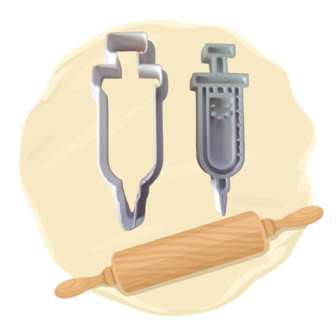 Keksausstecher "Spritze"