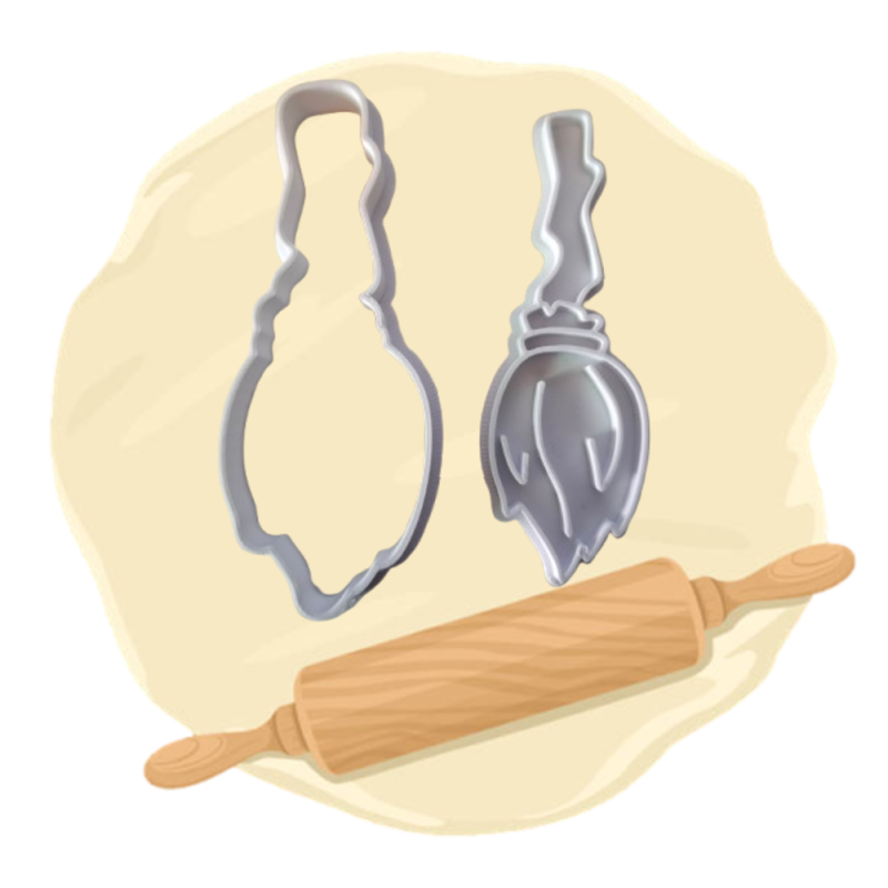 Keksausstecher "Besen"