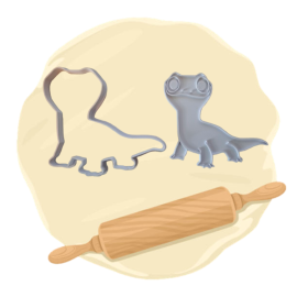 Keksausstecher "Eidechse"