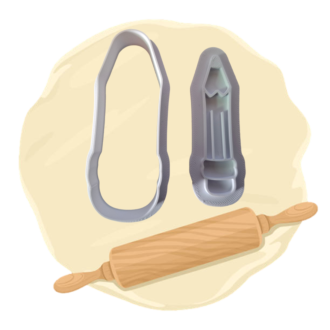 Keksausstecher "Bleistift"