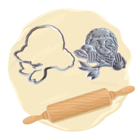 Keksausstecher "Faultier"