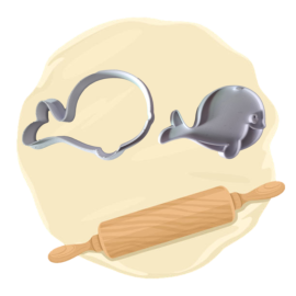 Keksausstecher "Wal"