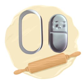 Keksausstecher "Tablette"
