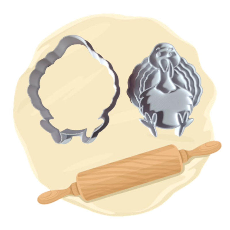 Keksausstecher "Truthahn"