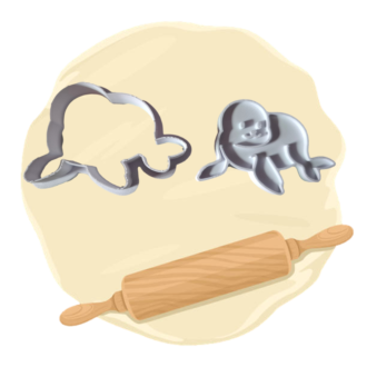 Keksausstecher "Robbe"