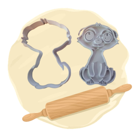 Keksausstecher "Erdmännchen"