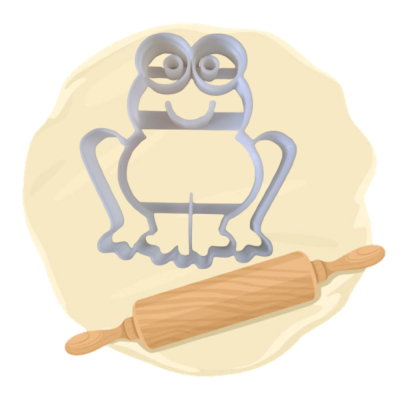 Keksausstecher Frosch