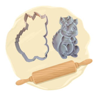 Keksausstecher "Eichhörnchen"