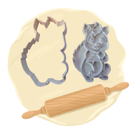 Keksausstecher "Eichhörnchen"
