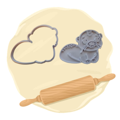 Keksausstecher "Otter"