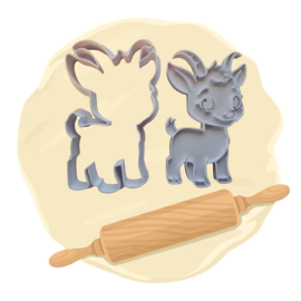 Keksausstecher "Ziegenbock"